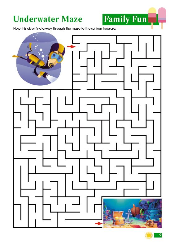 Fun in the Sun Puzzles